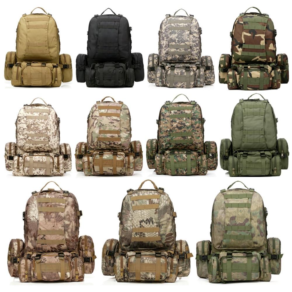 Large 50L Tactical Military Style Outdoor camping/hiking/trekking Backpack