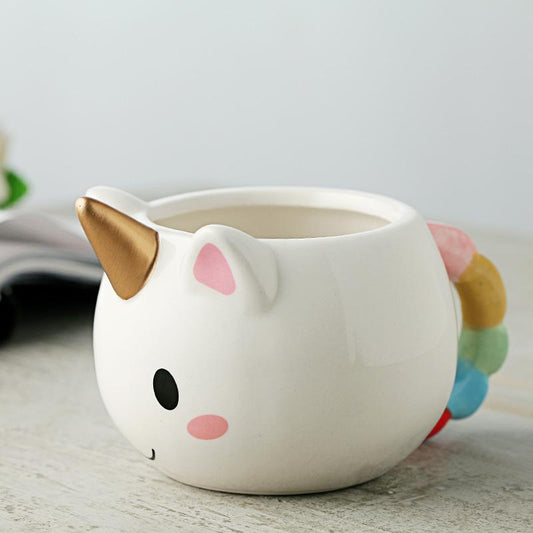 Ceramic 3D Unicorn Mug