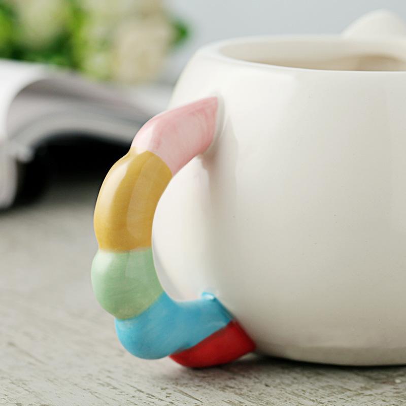 Ceramic 3D Unicorn Mug