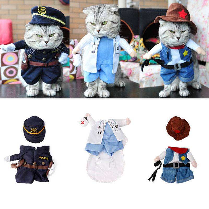 Funny Fashion Pet Dog Cat Costumes