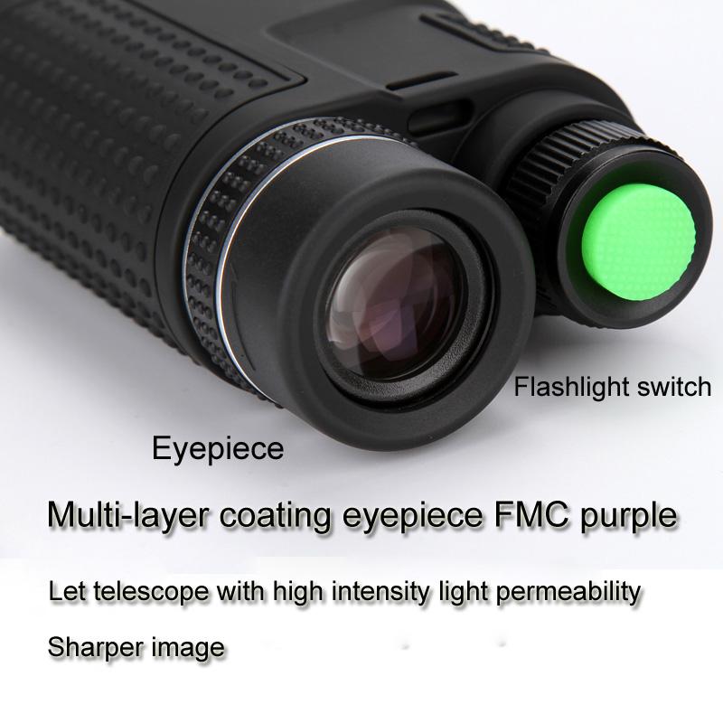 Multifunctional Night Vision Monocular Compact Telescope