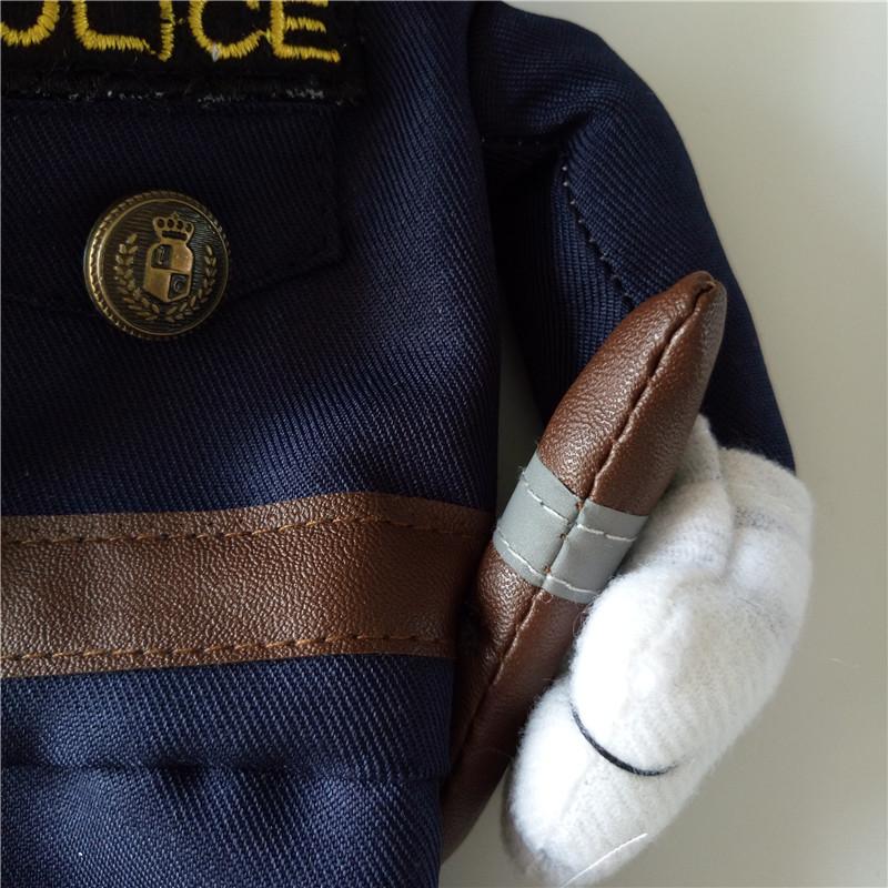 Funny Policeman Cat Jeans Cloth Costume