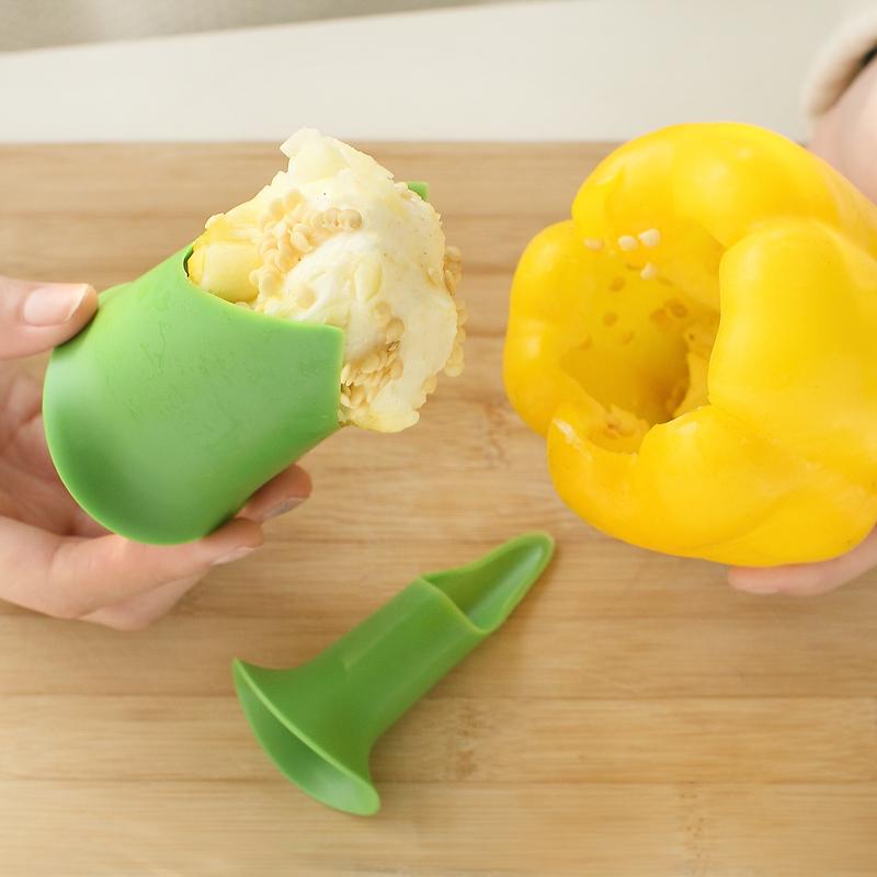 Pepper Chilli Jalapeno Tomato Vegetable Corer Slicer