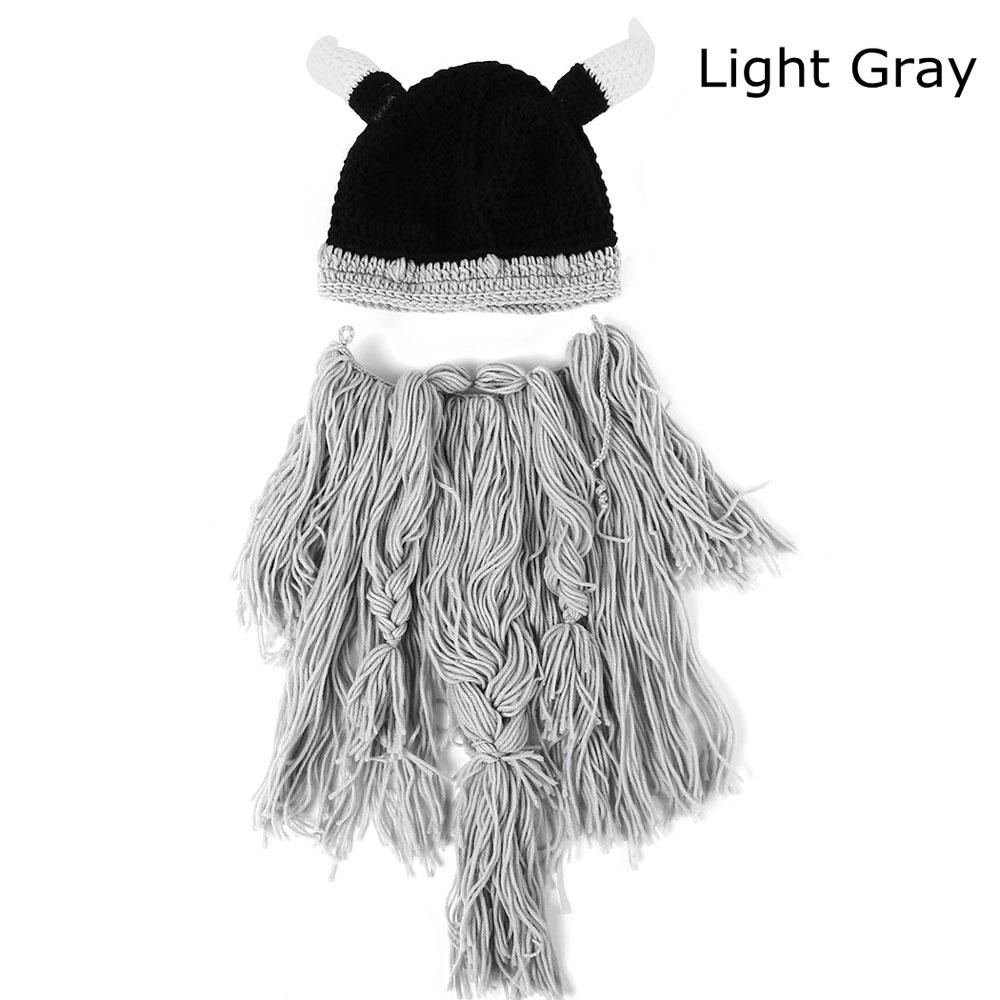 Barbarian Vikings Beard Knitted Beanie