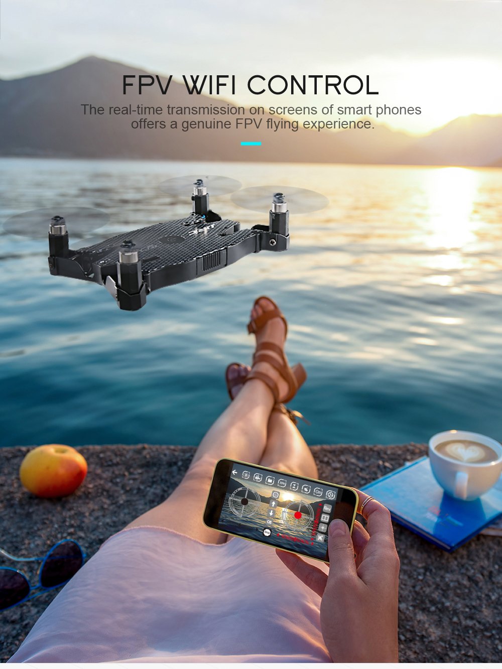 Selfie Mini Drone With 720P HD Camera
