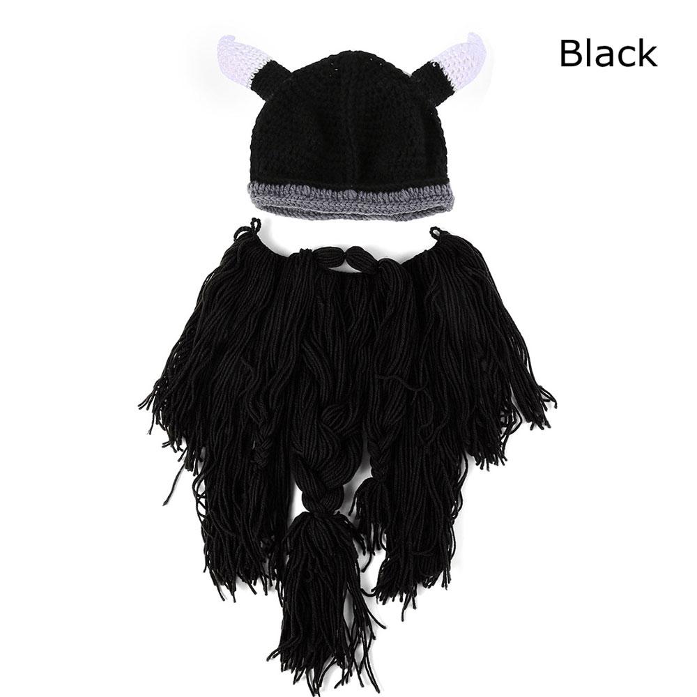Barbarian Vikings Beard Knitted Beanie