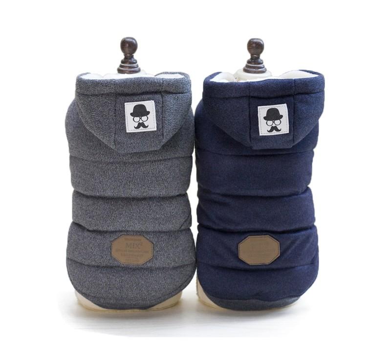 Winter Warm Pet Dog Clothes Hooded Jackets