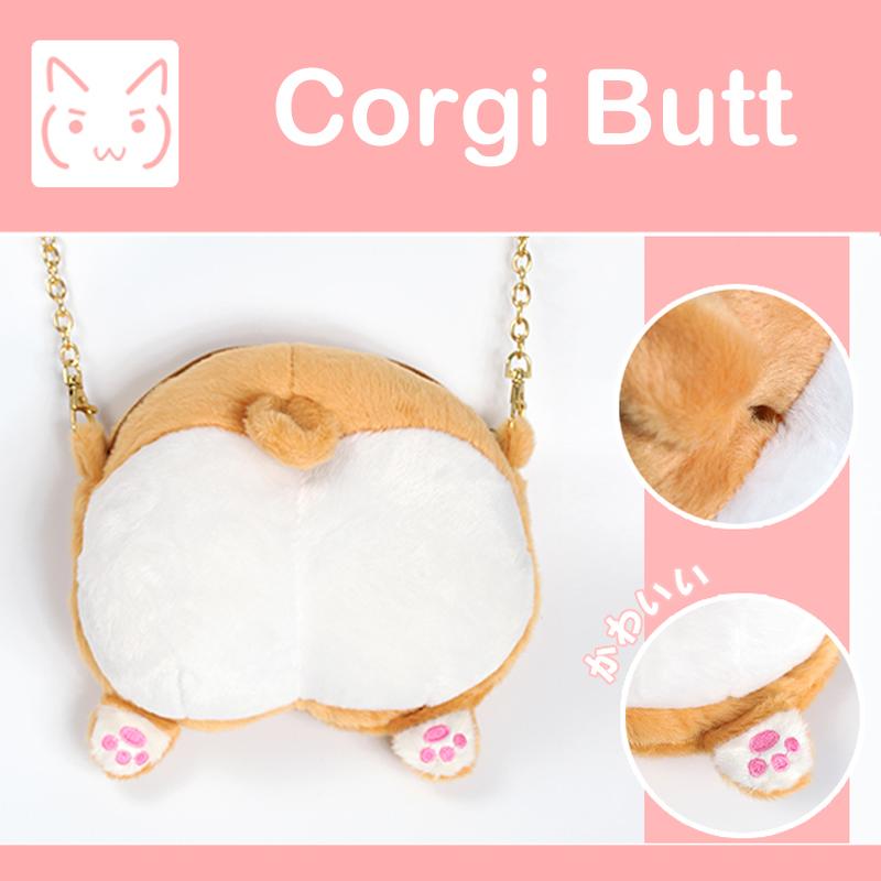 Corgi Butt Shoulder Bag