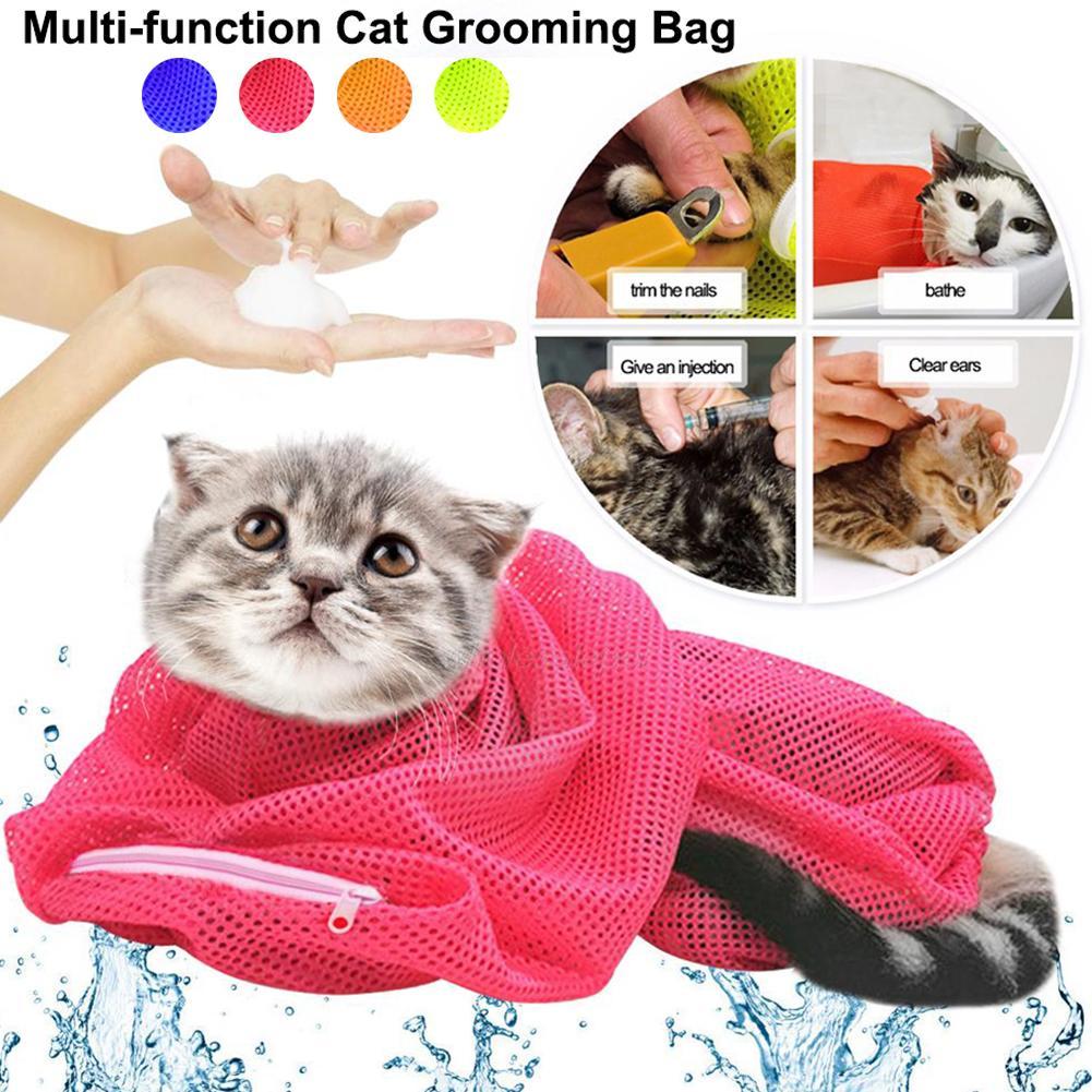 Multi-Function Cat Grooming Bag