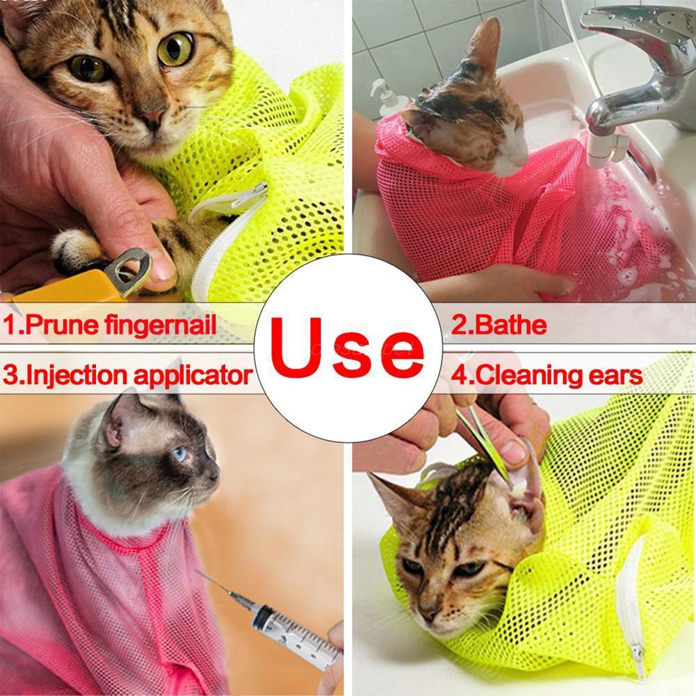 Multi-Function Cat Grooming Bag