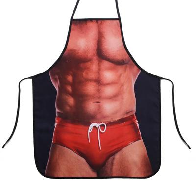Six Pack Novelty Apron