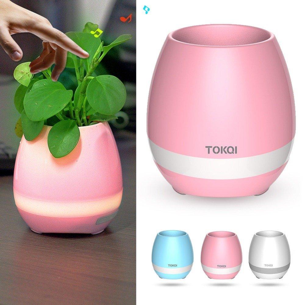 Finger Touch Wireless Flowerpot Bluetooth Speakers