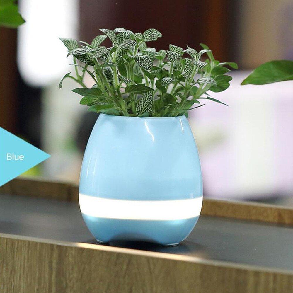 Finger Touch Wireless Flowerpot Bluetooth Speakers