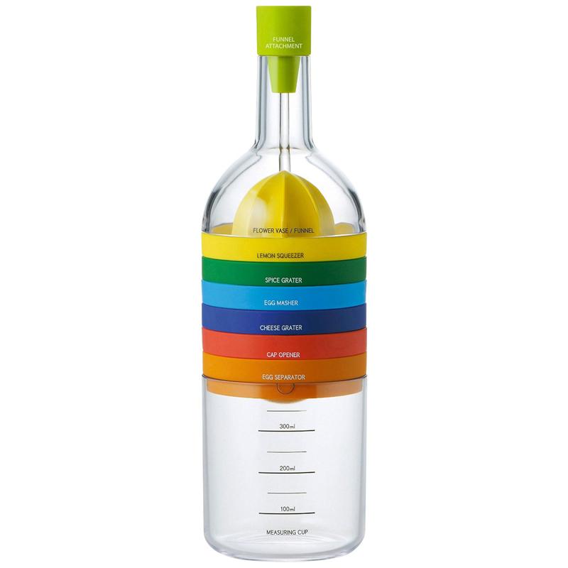 Multi Functional 8 in 1 Kitchen Tool Set Bottle