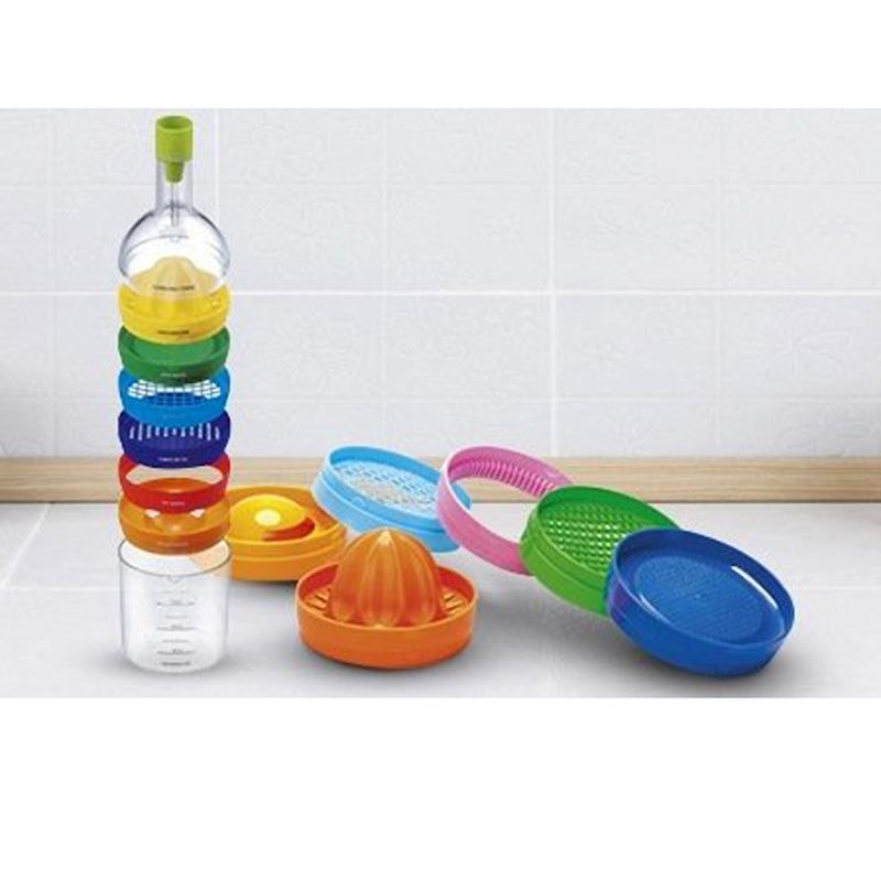 Multi Functional 8 in 1 Kitchen Tool Set Bottle