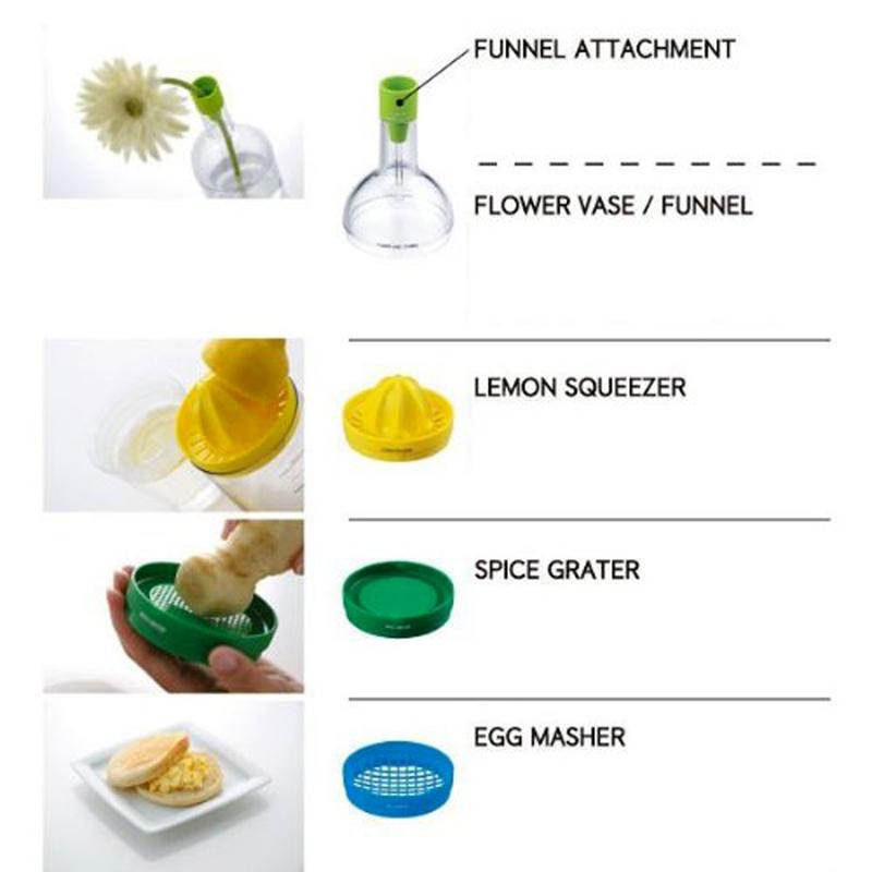 Multi Functional 8 in 1 Kitchen Tool Set Bottle