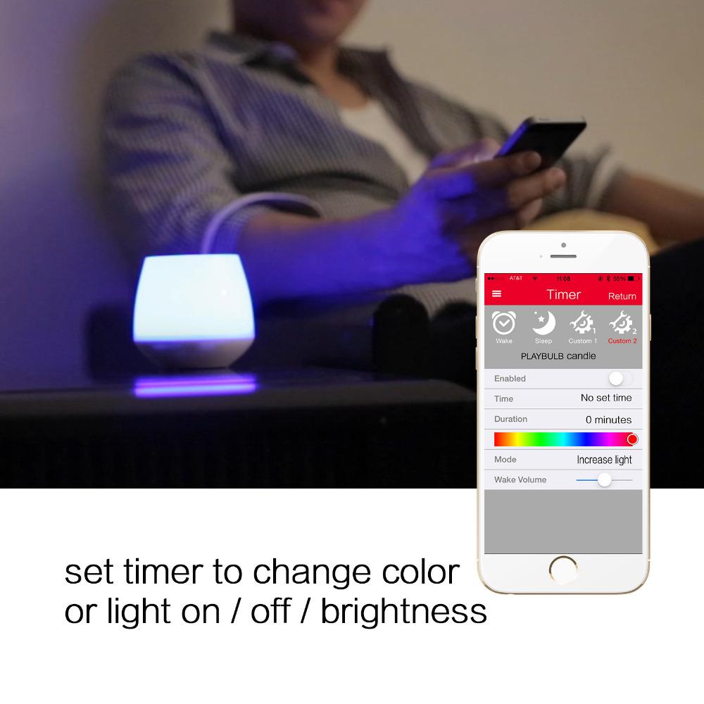 Bluetooth LED Romantic Candle Light