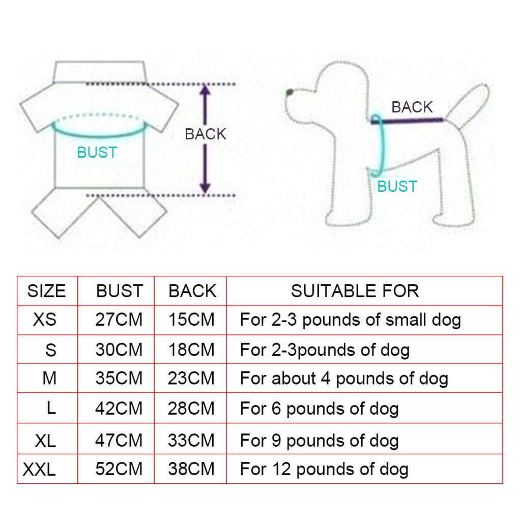 Winter Warm Cotton Pet Sweatshirts