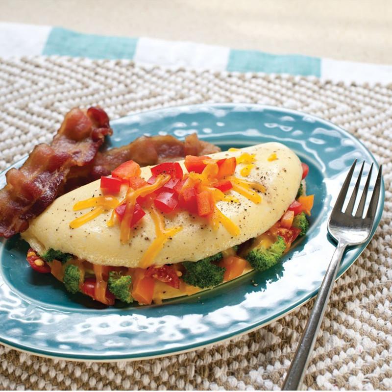 Microwave Omelet Egg Steamer Cooker Pan