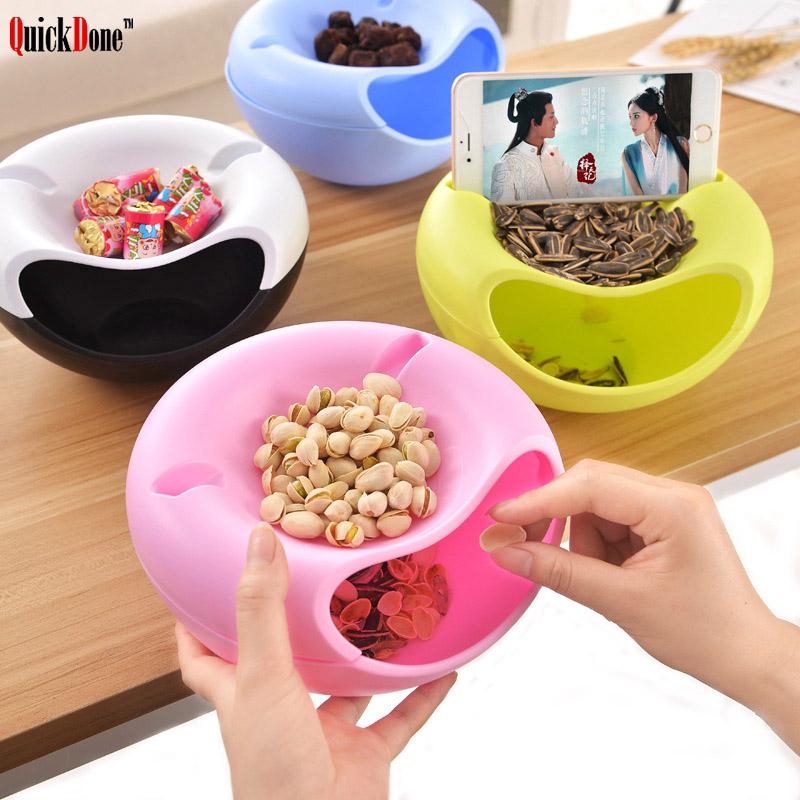 Dual Level Snack Bowl