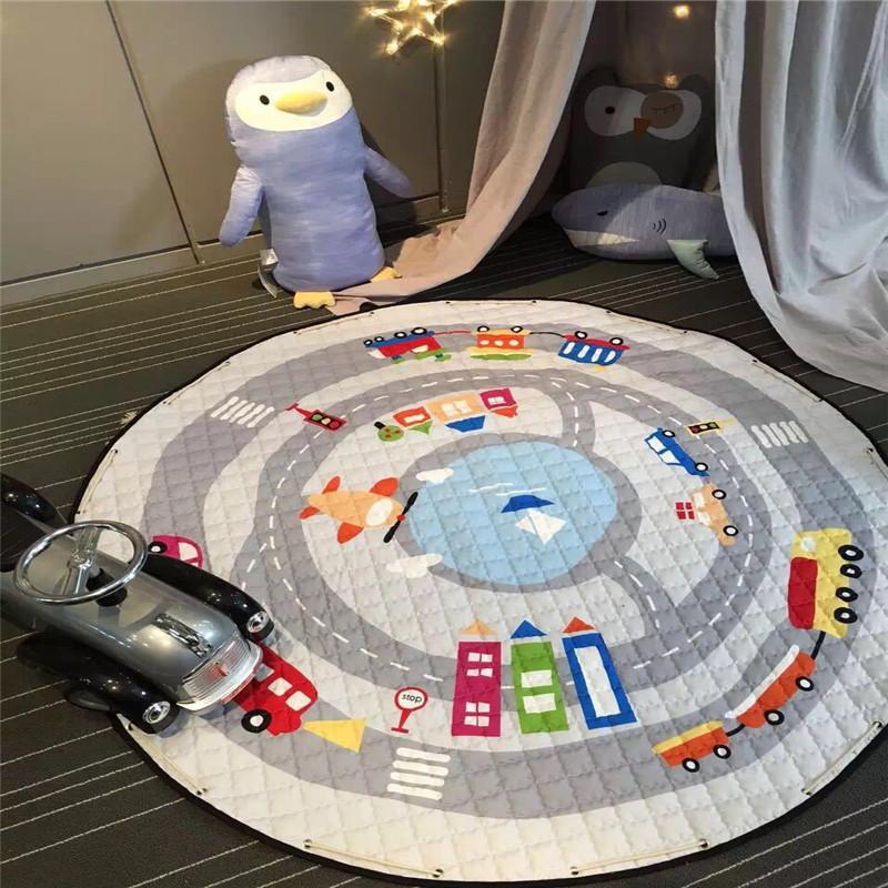 Floor Cartoon Baby Playing Mat
