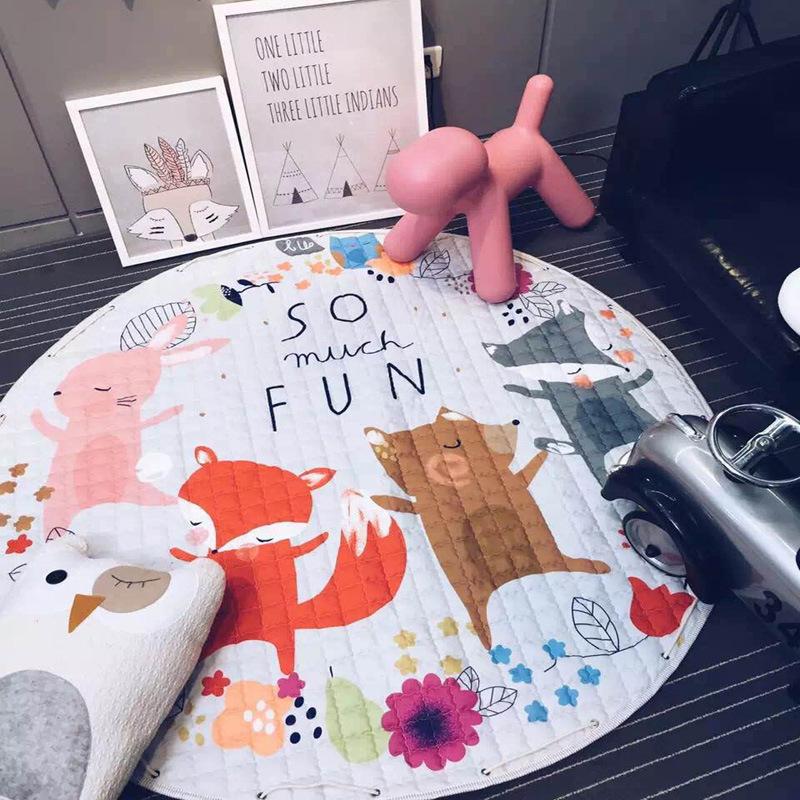 Floor Cartoon Baby Playing Mat