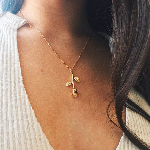 Blessed Rose Necklace