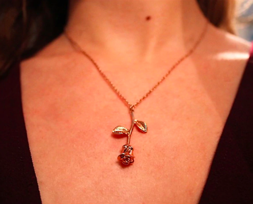 Blessed Rose Necklace