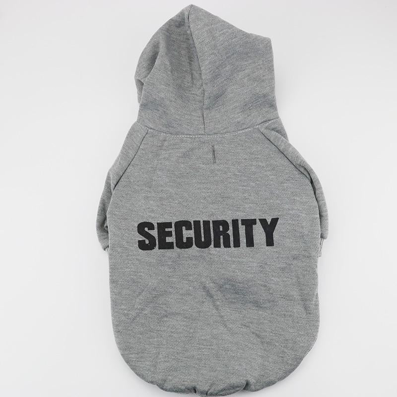 Funny Security Pet Dog Hoodies