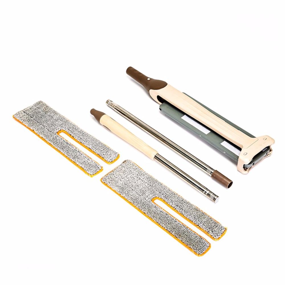 Self-Wringing Double Sided Flat Mop