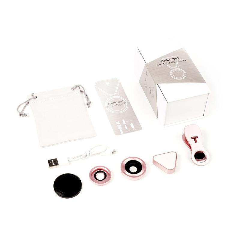 LED Selfie Flash Light Beauty Lens