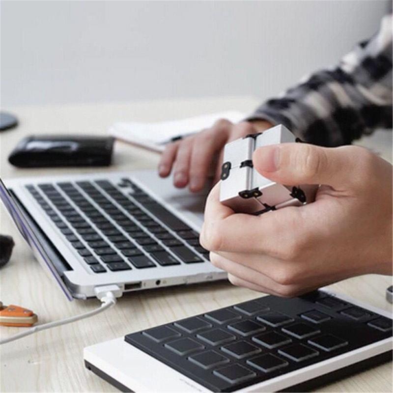 Anti Anxiety Stress Relief Mini Infinity Cube