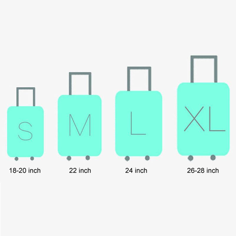 Anti Scratch Elastic Cover Travel Luggage Protector