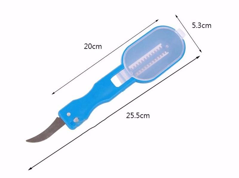 Multipurpose Scale Kill Fish with Knife Kitchen Tool