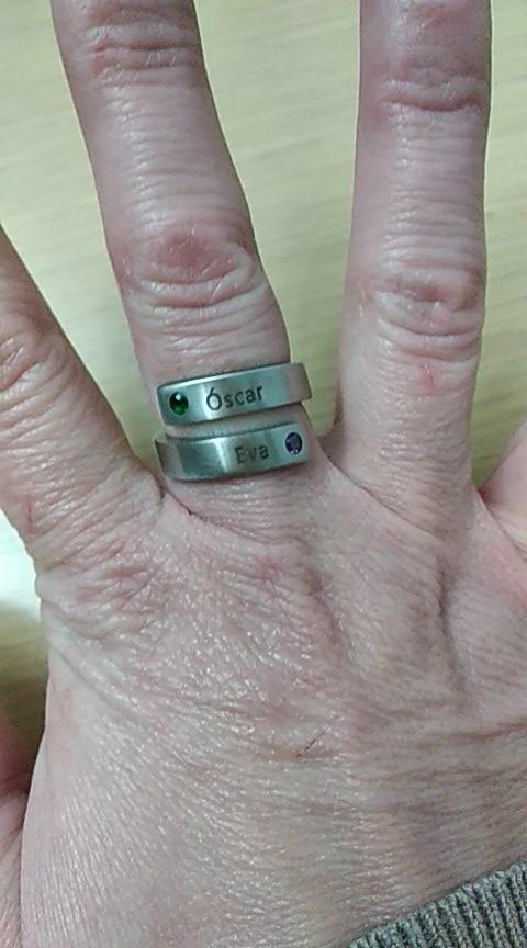 Personalized Adjustable Ring