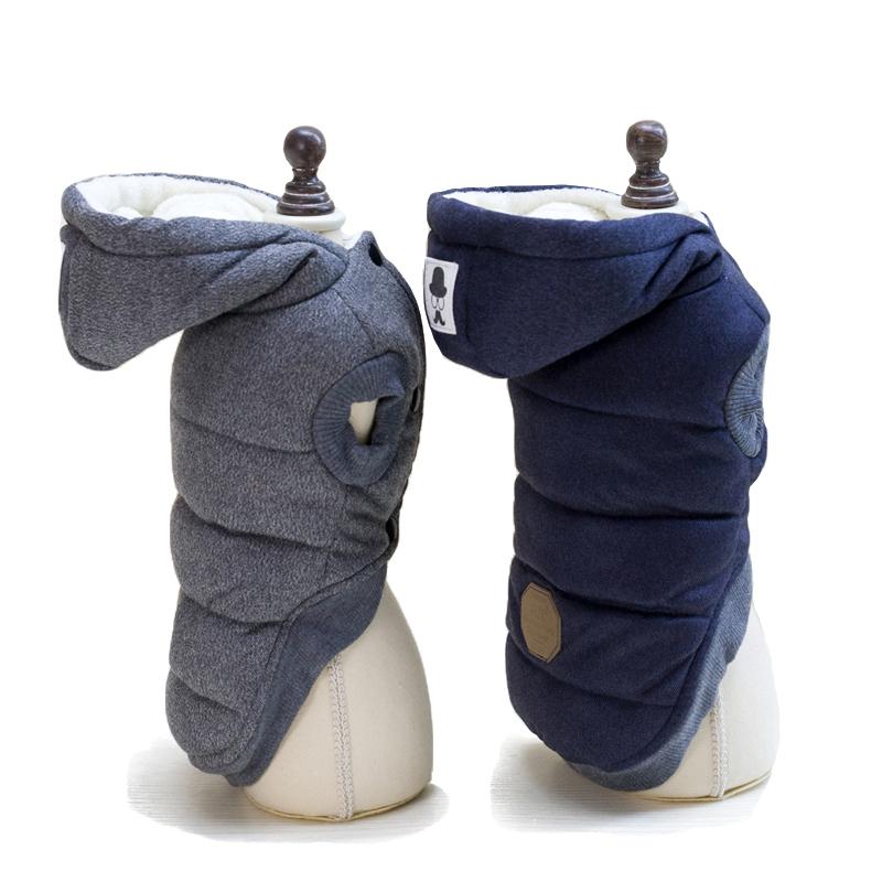 Winter Warm Pet Dog Clothes Hooded Jackets