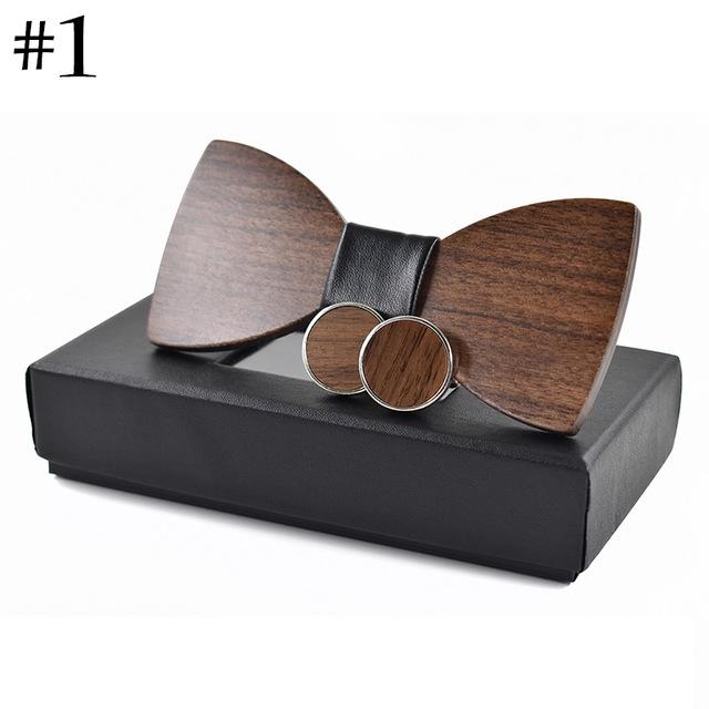 Wooden Bow Tie