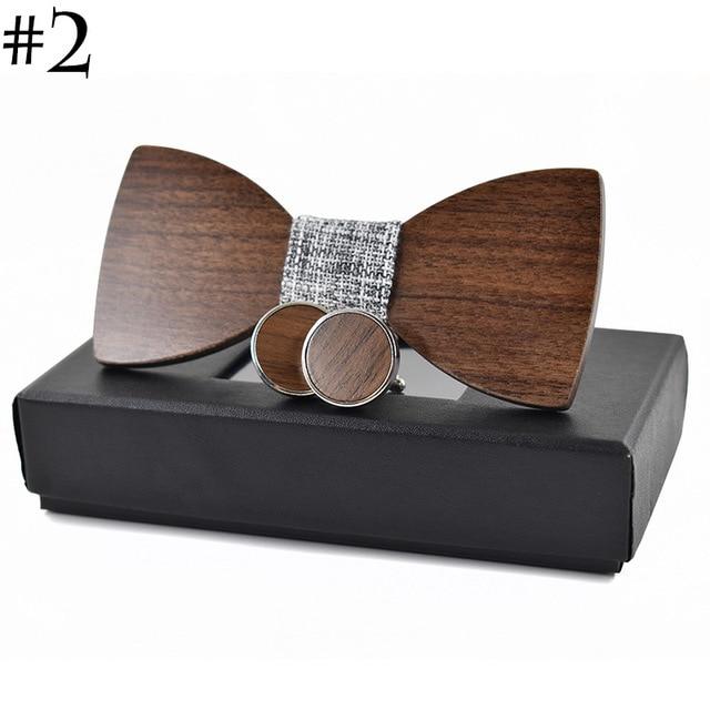 Wooden Bow Tie