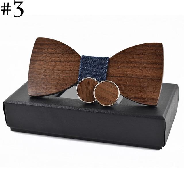 Wooden Bow Tie