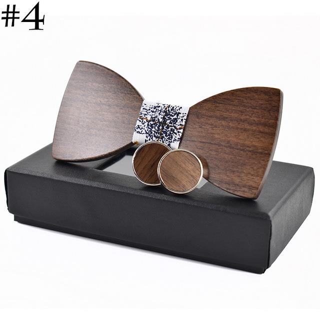 Wooden Bow Tie