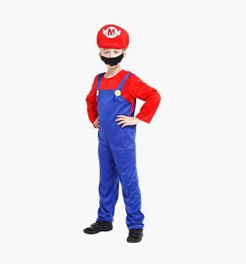 Mario Bros Cosplay Costume - Halloween Costume