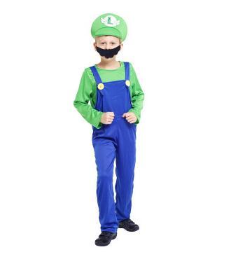 Mario Bros Cosplay Costume - Halloween Costume