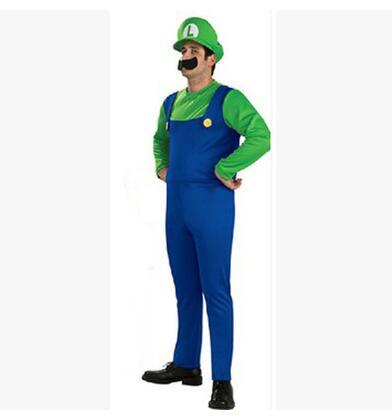 Mario Bros Cosplay Costume - Halloween Costume