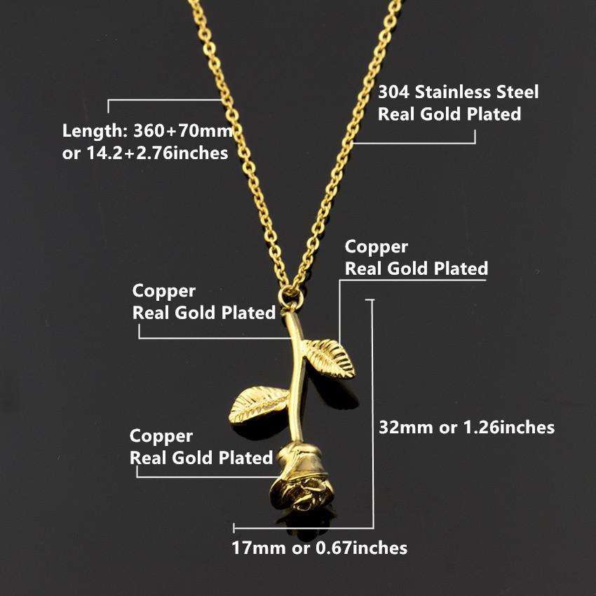 Blessed Rose Necklace