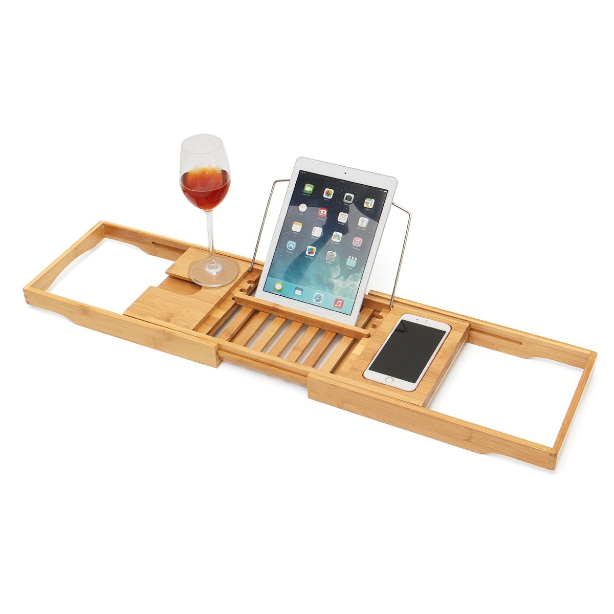 Luxury Bathroom Bamboo Bath Shelf