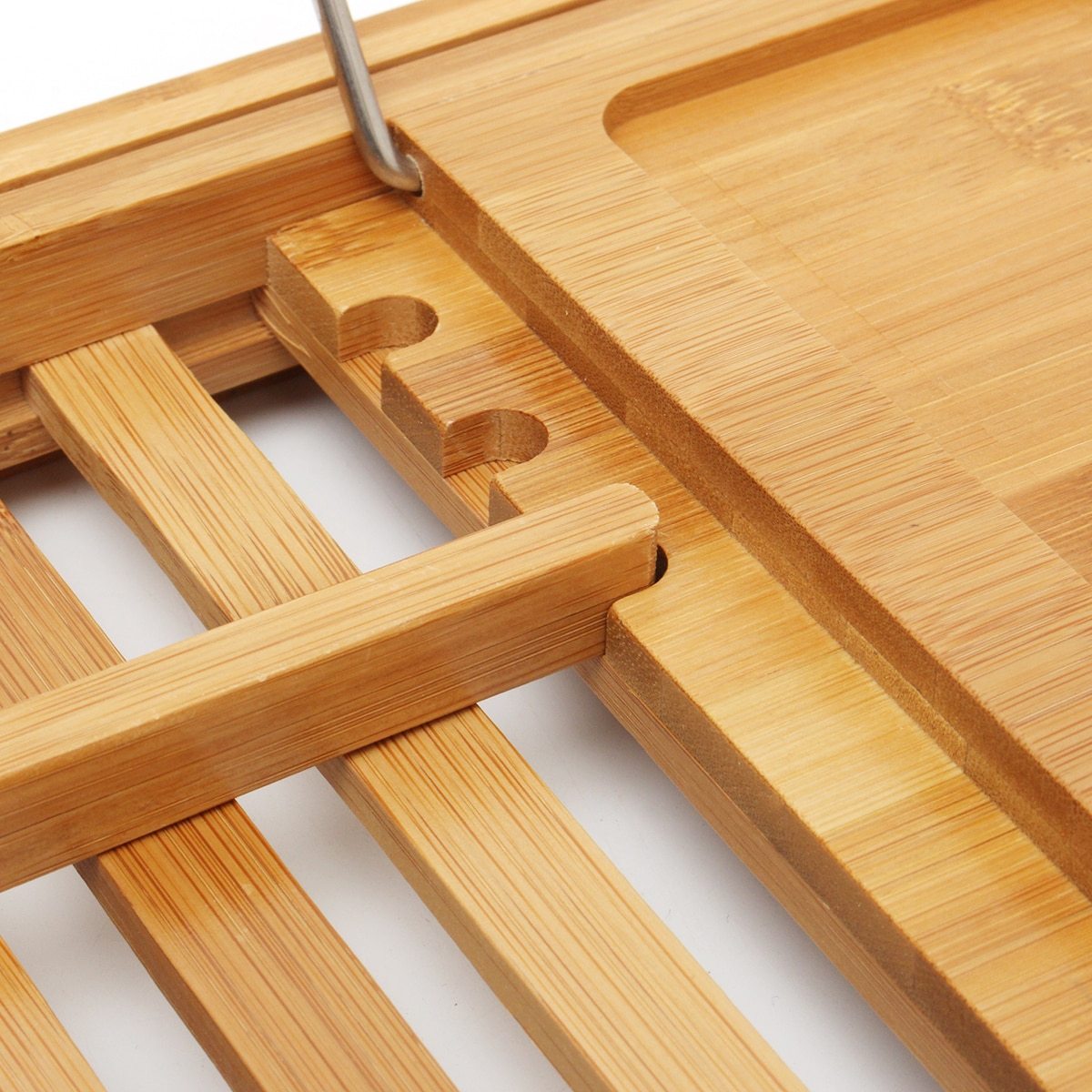 Luxury Bathroom Bamboo Bath Shelf