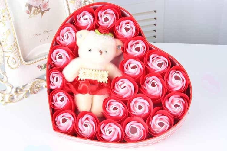Rose Soap Flowers