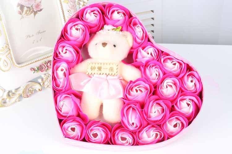 Rose Soap Flowers