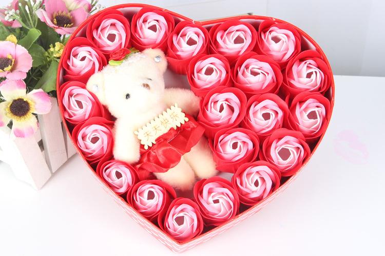Rose Soap Flowers