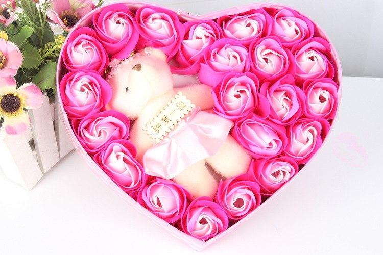 Rose Soap Flowers